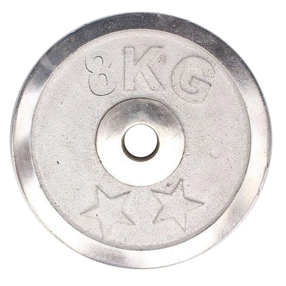 Weight Metal Plate - 8 KG - Silver
