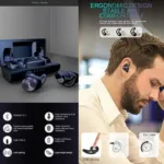 Wireless Earbuds 3D Stereo Call Sound & Mic for Android & Iphone
