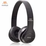 Wireless Foldable Headphone with Mic & Stereo Earphone System