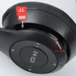 Wireless Foldable Headphone with Mic & Stereo Earphone System