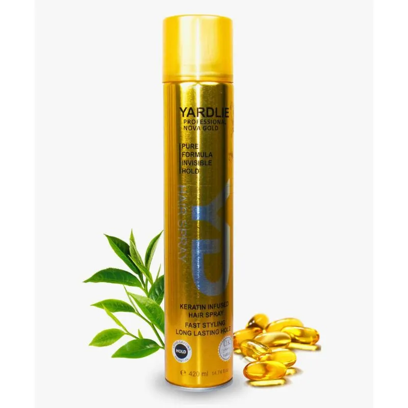 Yardlie Nova Gold Hair Spray
