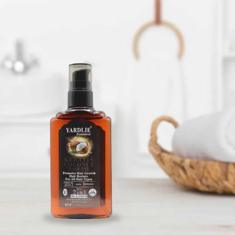 Yardlie Professional Keratin Coconut Hair Oil 120ml