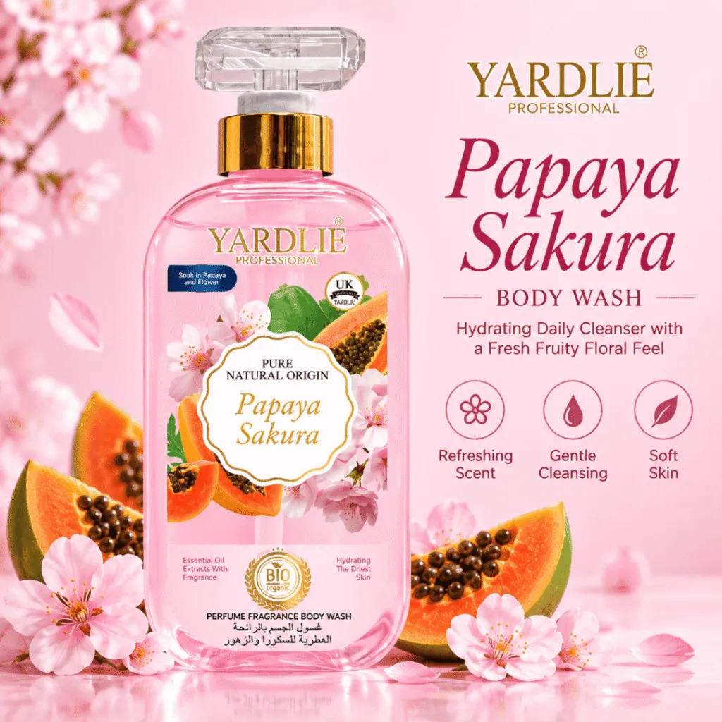 Yardlie Professional Perfume Fragrance Body Wash for Men & Women – Moisturizing Daily Shower Gel, 4 Assorted Random Variants in Pakistan – Product Details
