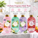 Yardlie Professional Perfume Fragrance Body Wash for Men & Women – Moisturizing Daily Shower Gel, 4 Assorted Random Variants in Pakistan