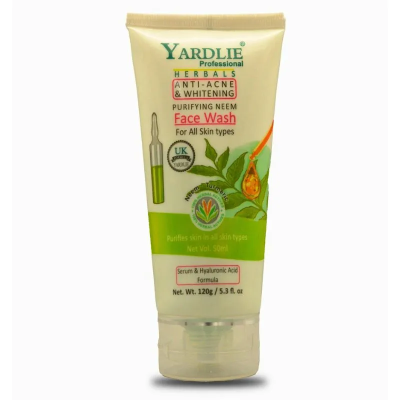 Yardlie Professional Purifying Neem Face Wash UK Based Formula 150ml